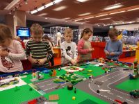 Grupa Żabki na wystawie klocków LEGO (1)